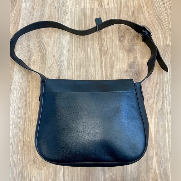 Coach F86778 Hudson Black Messenger Bag Like New - Picture 7 of 9